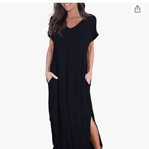 NWT! Black maxi dress